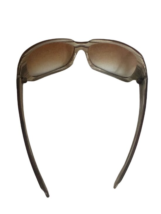 Oakley Women’s Brown Gradient Sunglasses Oversized Square Tortoise Frame w/ Case